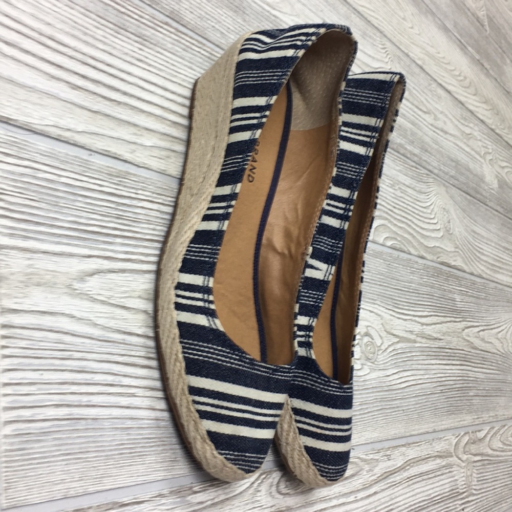 Lucky brand 8 m LK Tilly espadrille low wedge
